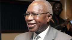 Former Finance Minister Simeon Nyachae