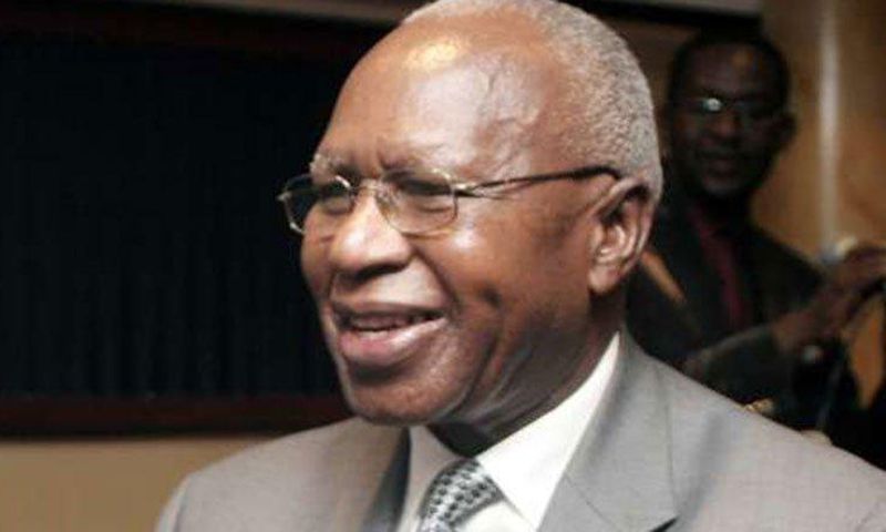 Former Finance Minister Simeon Nyachae