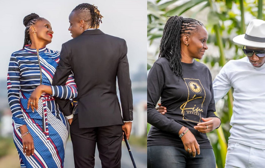 Guardian Angel with his wife Esther Musila
