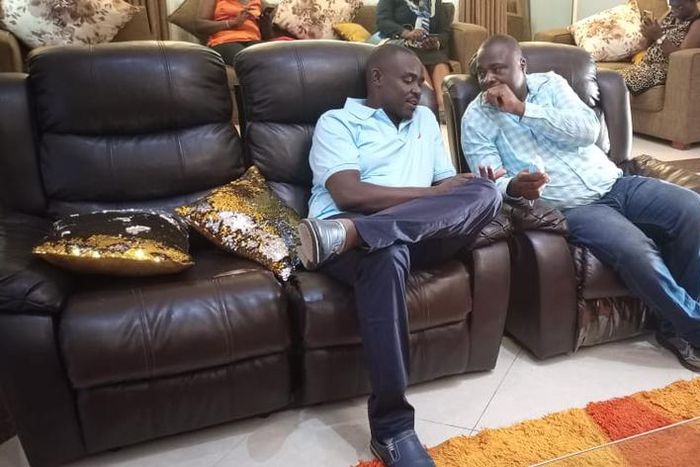 Kakamega Senator Cleophas Malala after his release from police custody