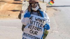 Zimbabwean novelist Tsitsi Dangarembga was arrested during an anti-corruption protest