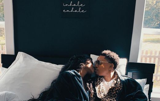 Vanessa Mdeee and her hubby Rotimi