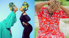 Rayvanny, Frida Kajala and her daughter Paula Kajala