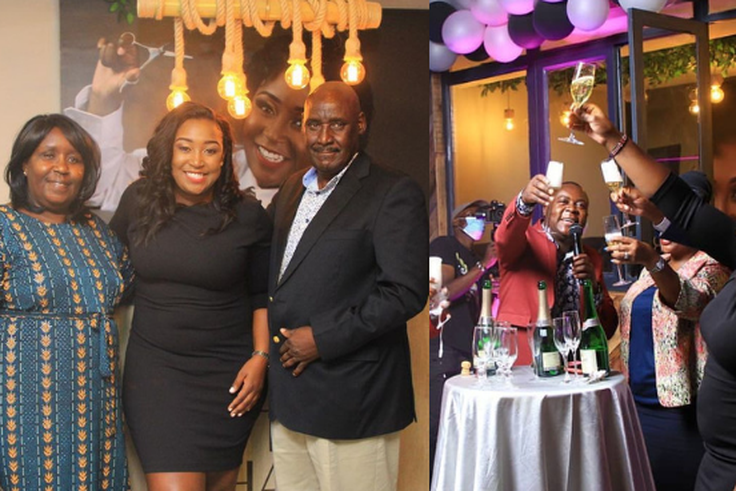 How the launch of Betty Kyallo’s high-end barbershop went down (Photos)