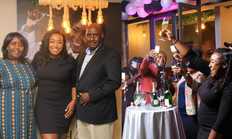 How the launch of Betty Kyallo’s high-end barbershop went down (Photos)