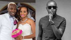 Daddy Owen and his wife Farida Wambui