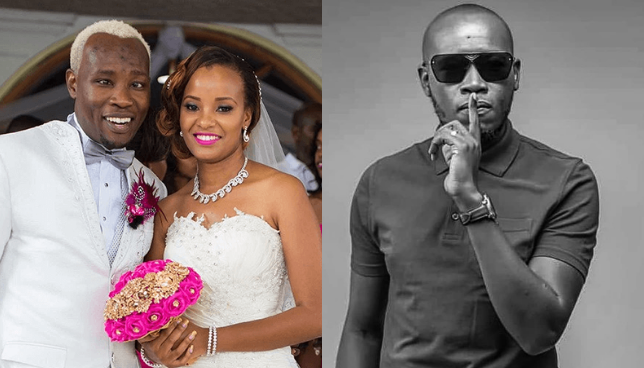 Daddy Owen and his wife Farida Wambui