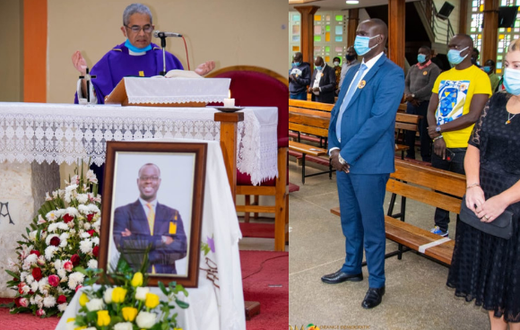 Family and Friends of the late Ken Okoth converge in Church to mark 1-year anniversary (Photos)
