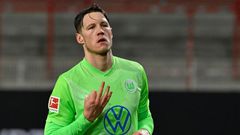 Wout Weghorst scored Sunday as Wolfsburg went third in the Bundesliga after a 3-0 win over Freiburg