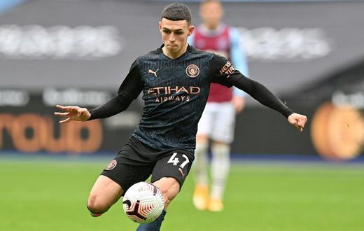 Manchester City midfielder Phil Foden scored the equaliser at West Ham
