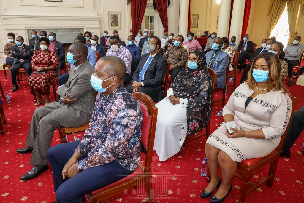 Uhuru meets Parliamentary leaders at State House