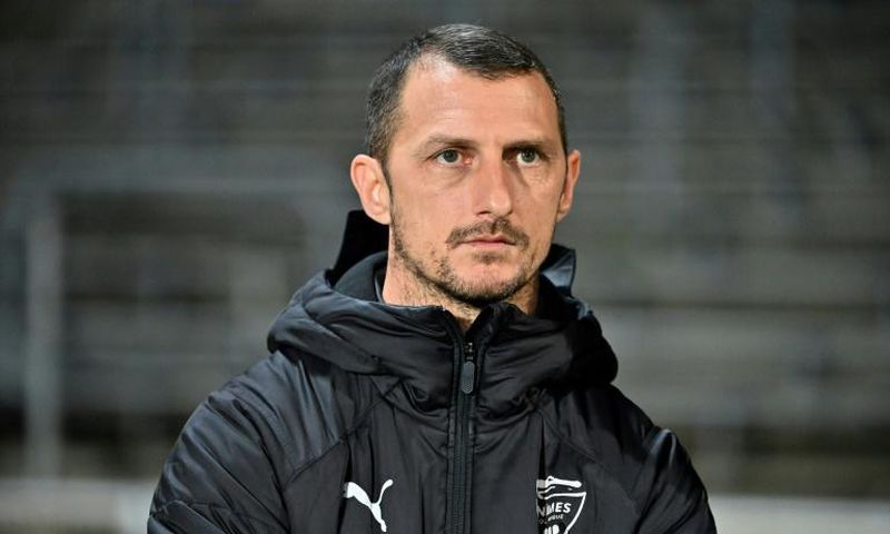 Jerome Arpinon has been dismissed as coach of Ligue 1 strugglers Nimes