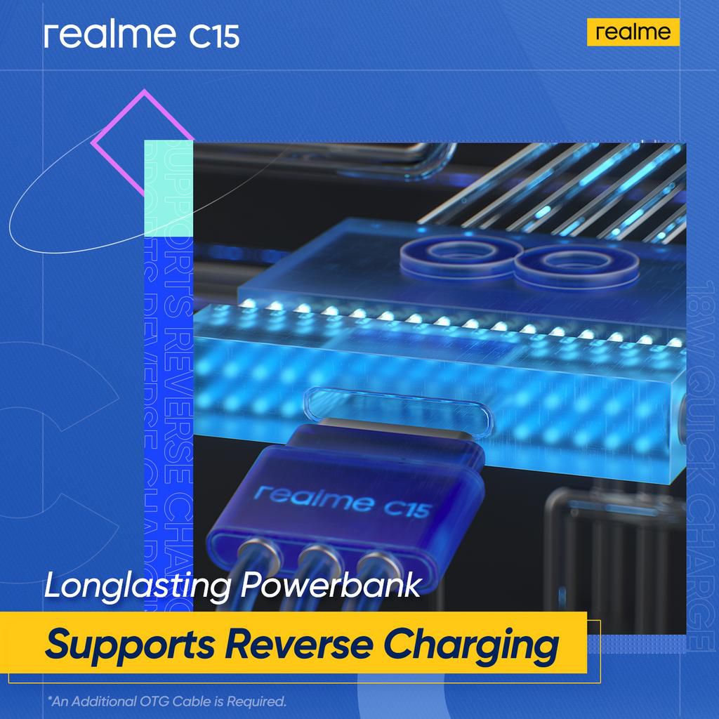 realme C15 6000mAh smartphone with Al Quad Camera starts selling in Kenya at Ksh16.999