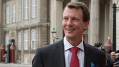 Prince Joachim, pictured at  Amalienborg Castle in Copenhagen in 2018, is "stable" following Friday's surgery, the palace said
