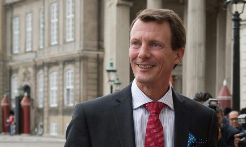 Prince Joachim, pictured at  Amalienborg Castle in Copenhagen in 2018, is "stable" following Friday's surgery, the palace said