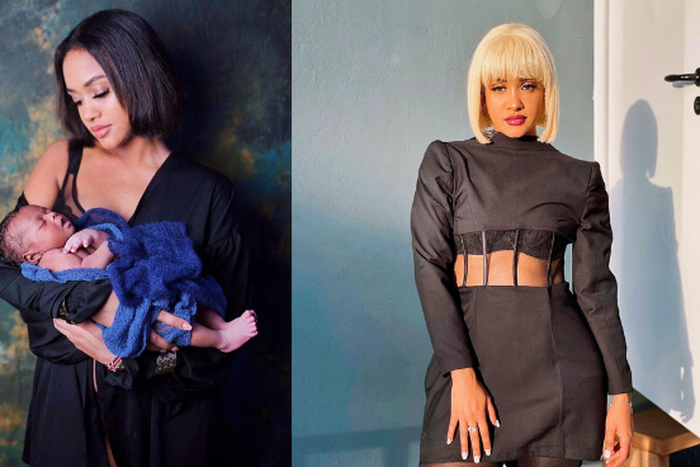 Tanasha Donna with Naseeb Junior