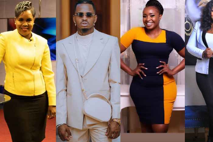 Jane Ngoiri, Diamond Platnumz, Terry Muikamba and Betty Kyallo