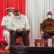 President Uhuru Kenyatta during the Health Sector Intergovernmental Forum on Universal Health Coverage in Mombasa County