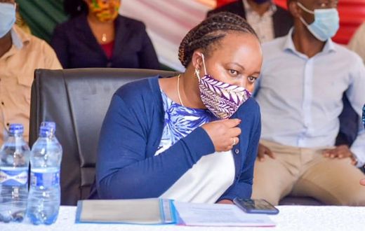 Kirinyaga Governor Anne Waiguru during a past public event