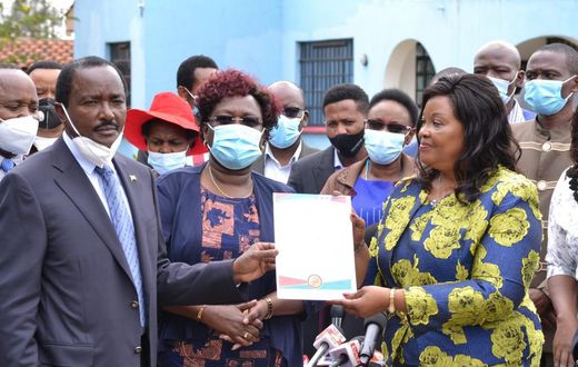 Wiper party picks former Senator Johnstone Muthama's ex-wife Agnes Kavindu to vie for the Mchakos Senatorial seat
