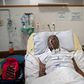 Elenice da Silva practices breathing exercises in a post-COVID-19 care unit at the Pedro Ernesto University Hospital in Rio de Janeiro