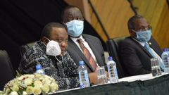 President Uhuru Kenyatta during a recent event