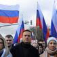 Navalny fell ill after boarding a plane in Siberia last month.