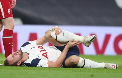 Tottenham forward Harry Kane is currently sidelined