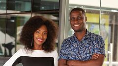 Nick Ndeda and Remmy Majala