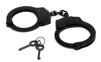Stock photo of handcuffs