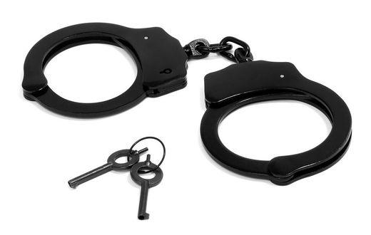 Stock photo of handcuffs