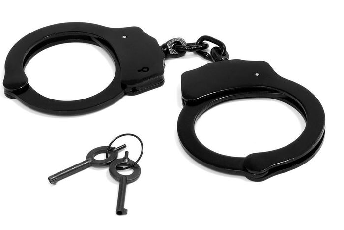 Stock photo of handcuffs