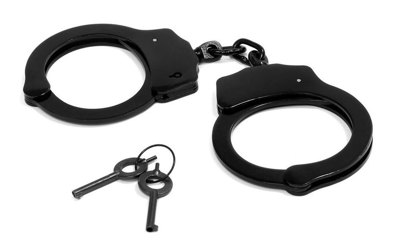 Stock photo of handcuffs
