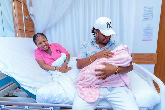 DK Kwenye Beat and his wife Shanice Wangechi