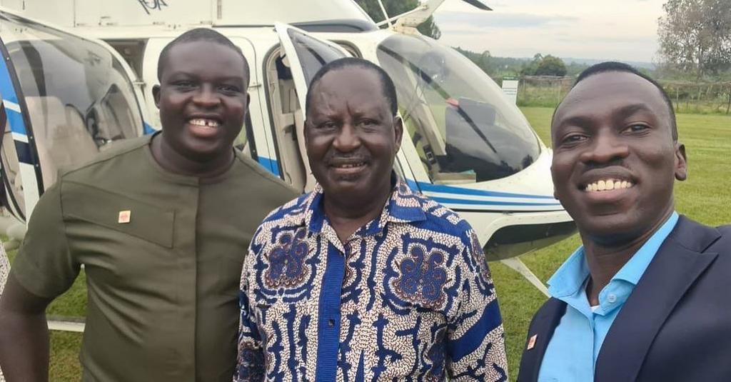 Syombua Osiany, Raila Odinga and  Trevor Ombija