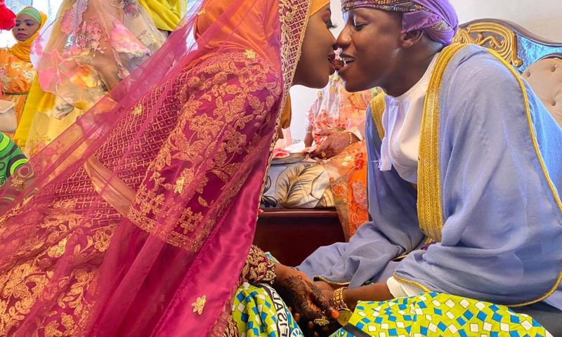Radio Maisha's Mbaruk Mwalimu weds Switch TV's Hadiya Mwasiwa in beautiful Nikah ceremony
