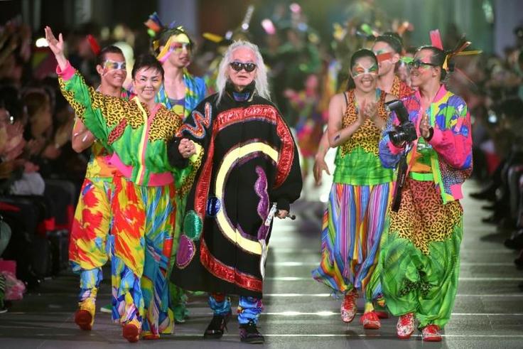 Kansai Yamamoto was known for his eye-catching and bold designs