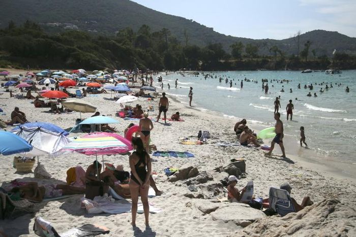 Topless sunbathing has become less common on French beaches in recent years