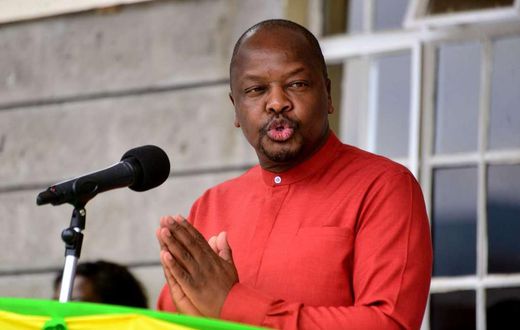 Health Cabinet Secretary Mutahi Kagwe