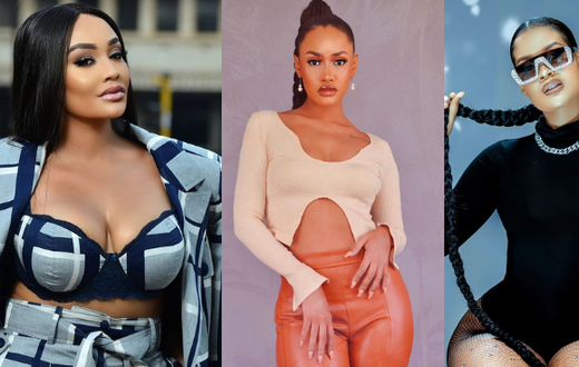 Zari Hassan, Tanasha Donna and Hamisa Mobetto