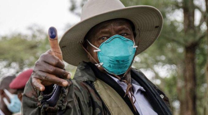 76-yr-old Yoweri Museveni re-elected as Ugandan President for 6th term (bbc)
