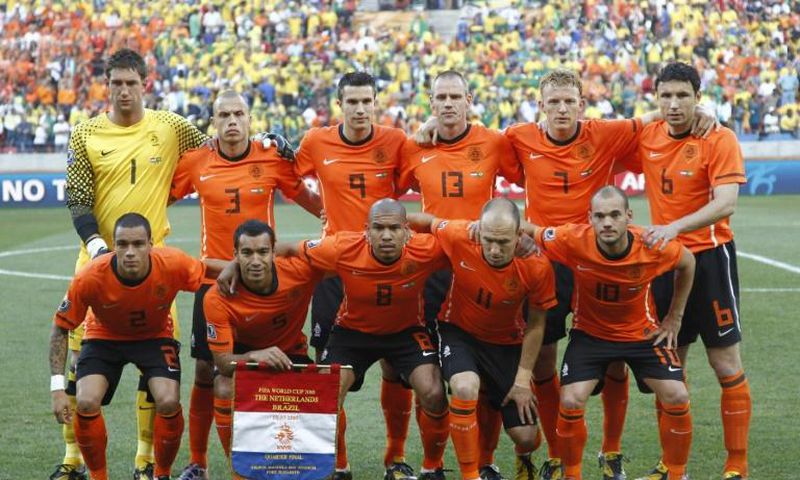 The Netherlands reached the 2010 World Cup Cup final but lost to Spain