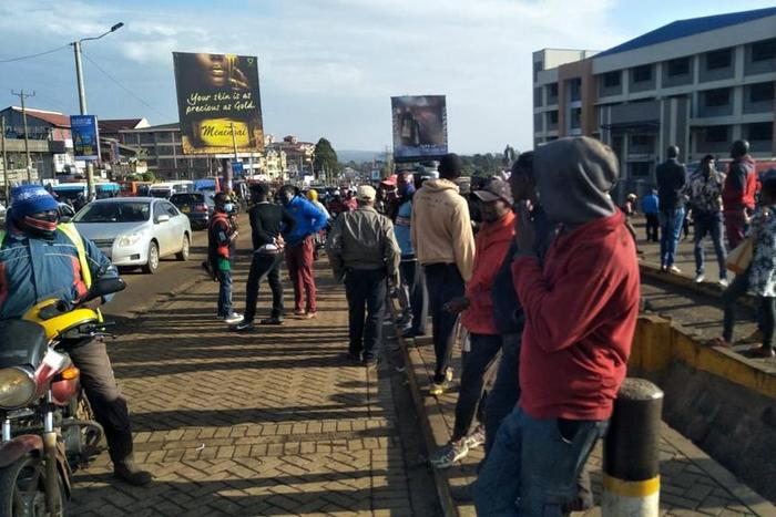 Commuters stranded as Nairobi-Ngong matatus strike