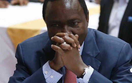 Wiper leader Kalonzo Musyoka during a meeting