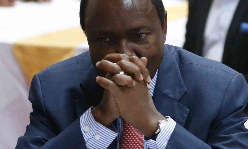 Wiper leader Kalonzo Musyoka during a meeting
