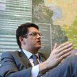 Brazilian Environment Minister Ricardo Salles offers an interview to AFP at his office in Brasilia, on August 4, 2020