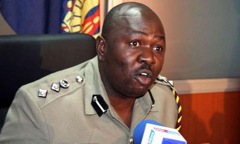 Police spokesperson Charles Owino during a past media briefing