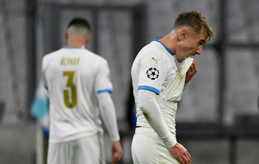 Marseille have lost a record 13 consecutive Champions League matches