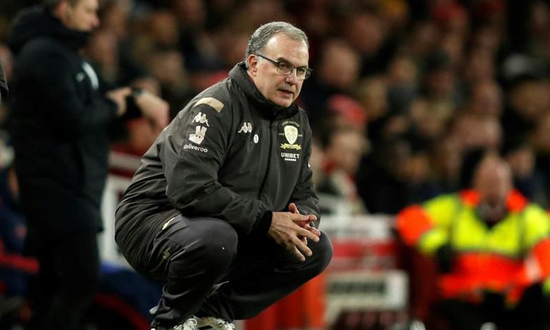 Leeds United manager Marcelo Bielsa