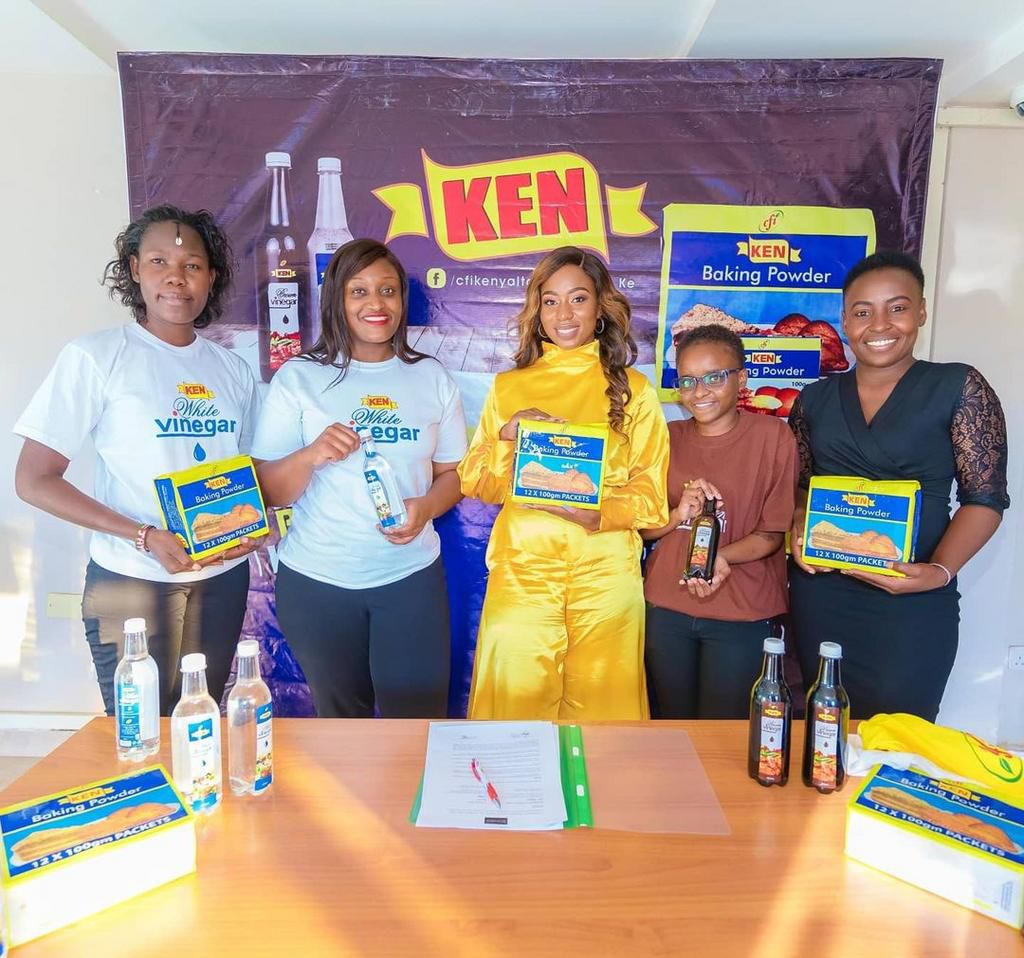 Diana Marua Appointed Centrofoods Industries Ambassador for Ken Vinegar and Ken Baking Powder